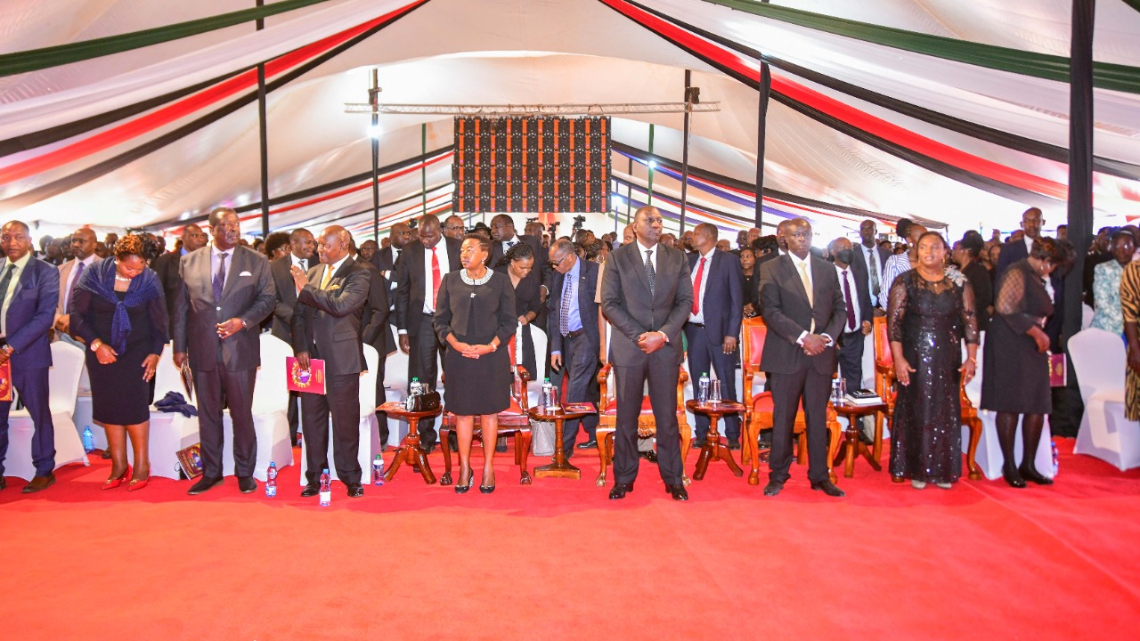 Woman who disrupted President Ruto’s speech at Gachagua funeral wanted Sh400,000