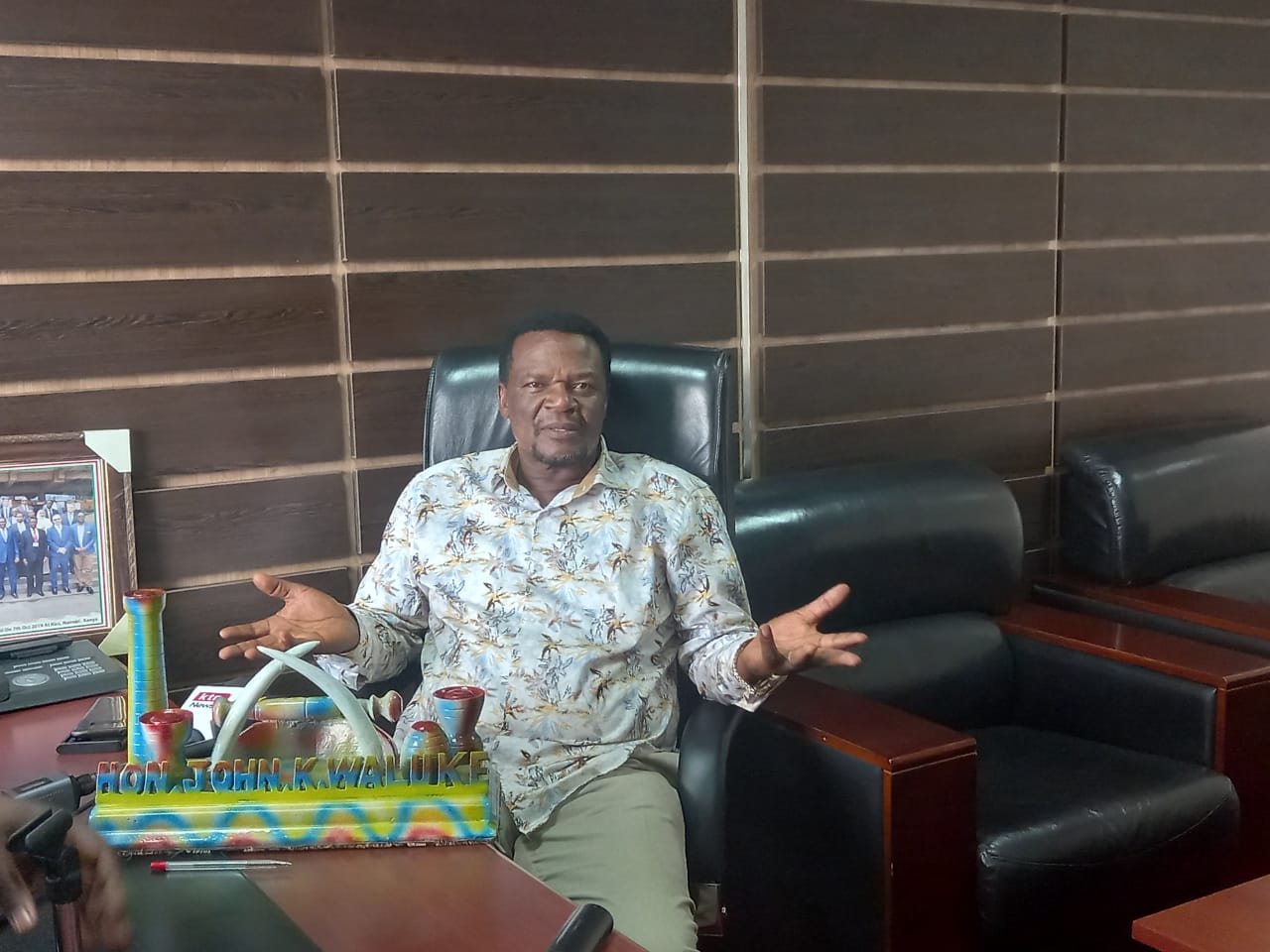 MP Waluke exudes confidence he will be chosen to be PSC commissioner