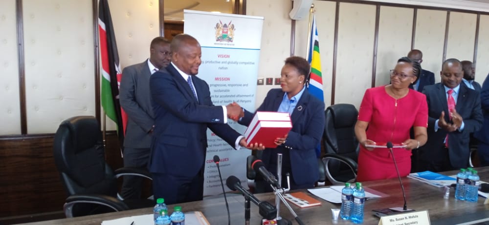 Youngest CS Susan Nakhumicha takes over Health Ministry from Kagwe