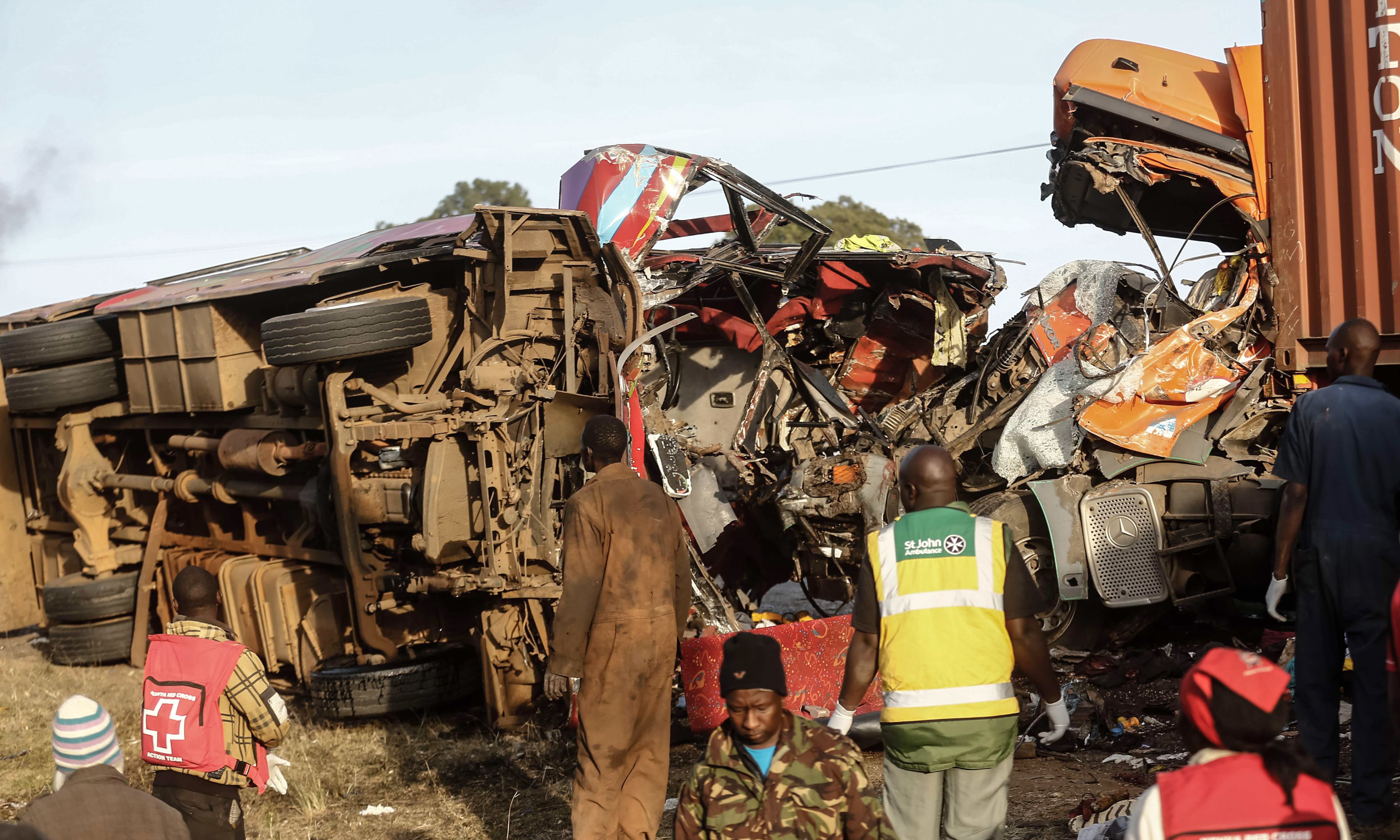 3 KURA staff among 6 dead in road crash along Eldoret-Kitale highway