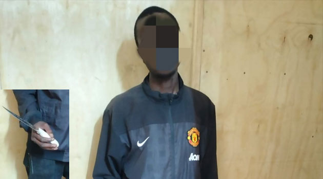 Police arrest notorious knife-wielding mugger operating in Huruma, Kariobangi