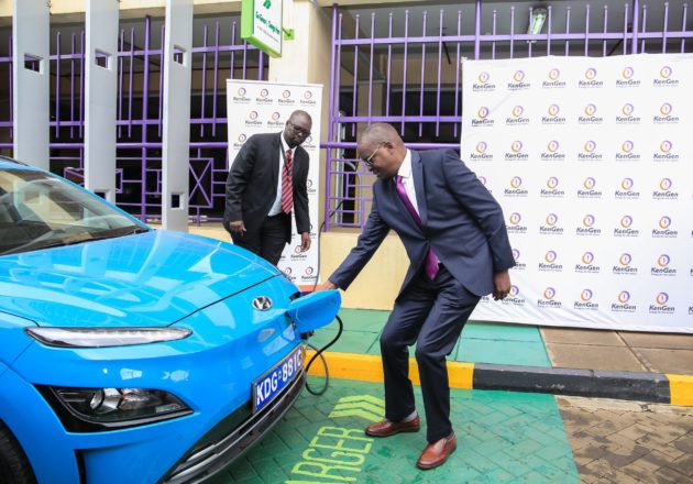 KenGen Unveils Its First Four Electric Vehicles