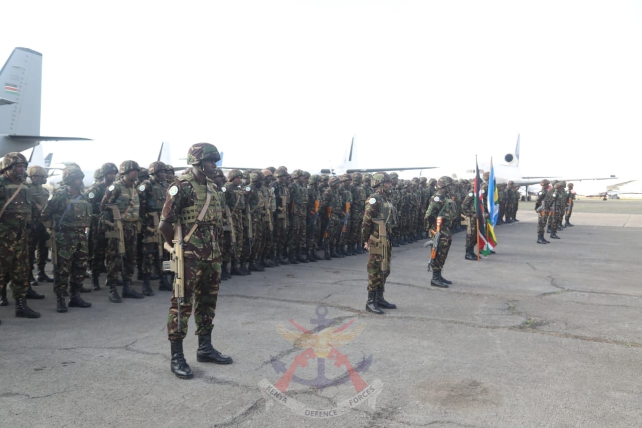 Kenyan troops begin DR Congo exit
