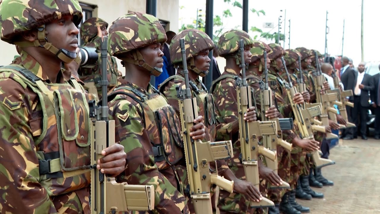Kenya sends 900 troops to troubled DRC