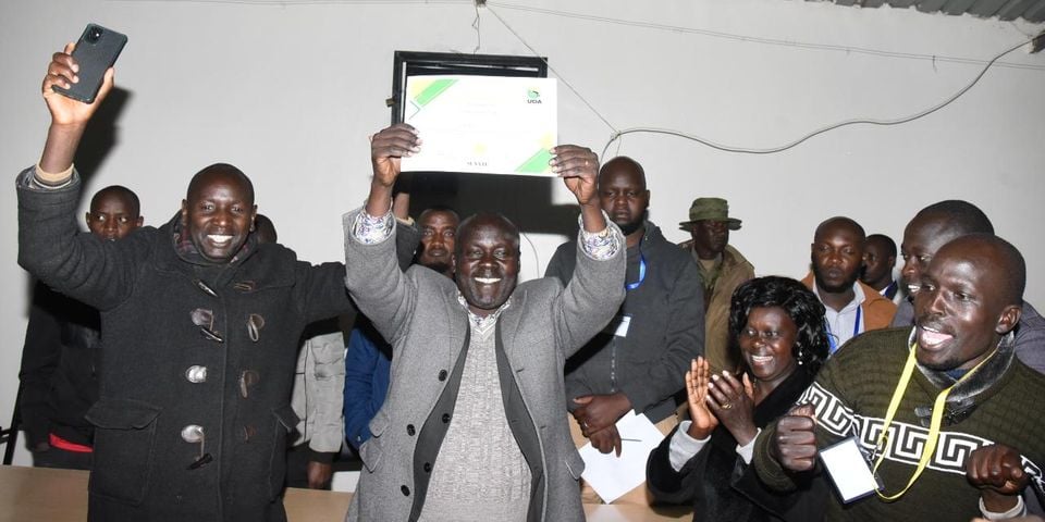 William Kisang wins UDA primary in Elgeyo Marakwet parliamentary race