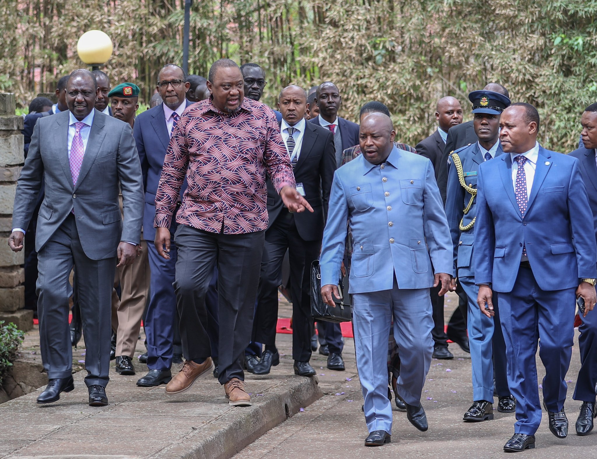 President Ruto, Kenyatta meet in public at Third Inter-Congolese Dialogue on Eastern DRC
