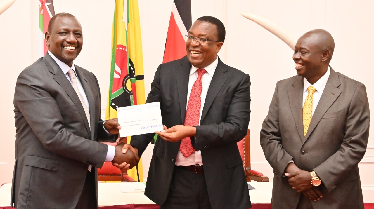 Donations made towards national drought mitigation stand at Sh542mn as at Dec 1