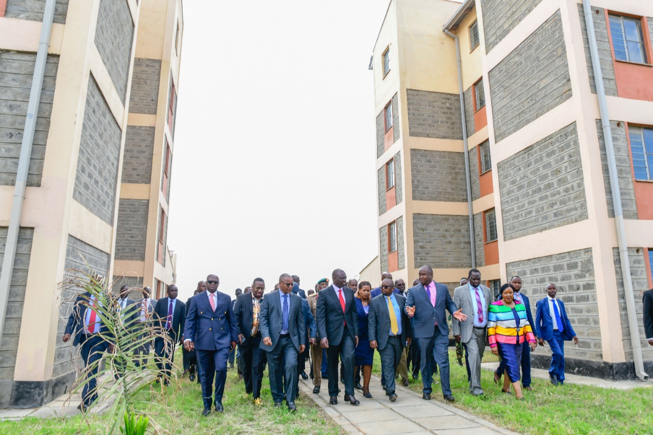 President Ruto launches over 5,000 housing units in Machakos