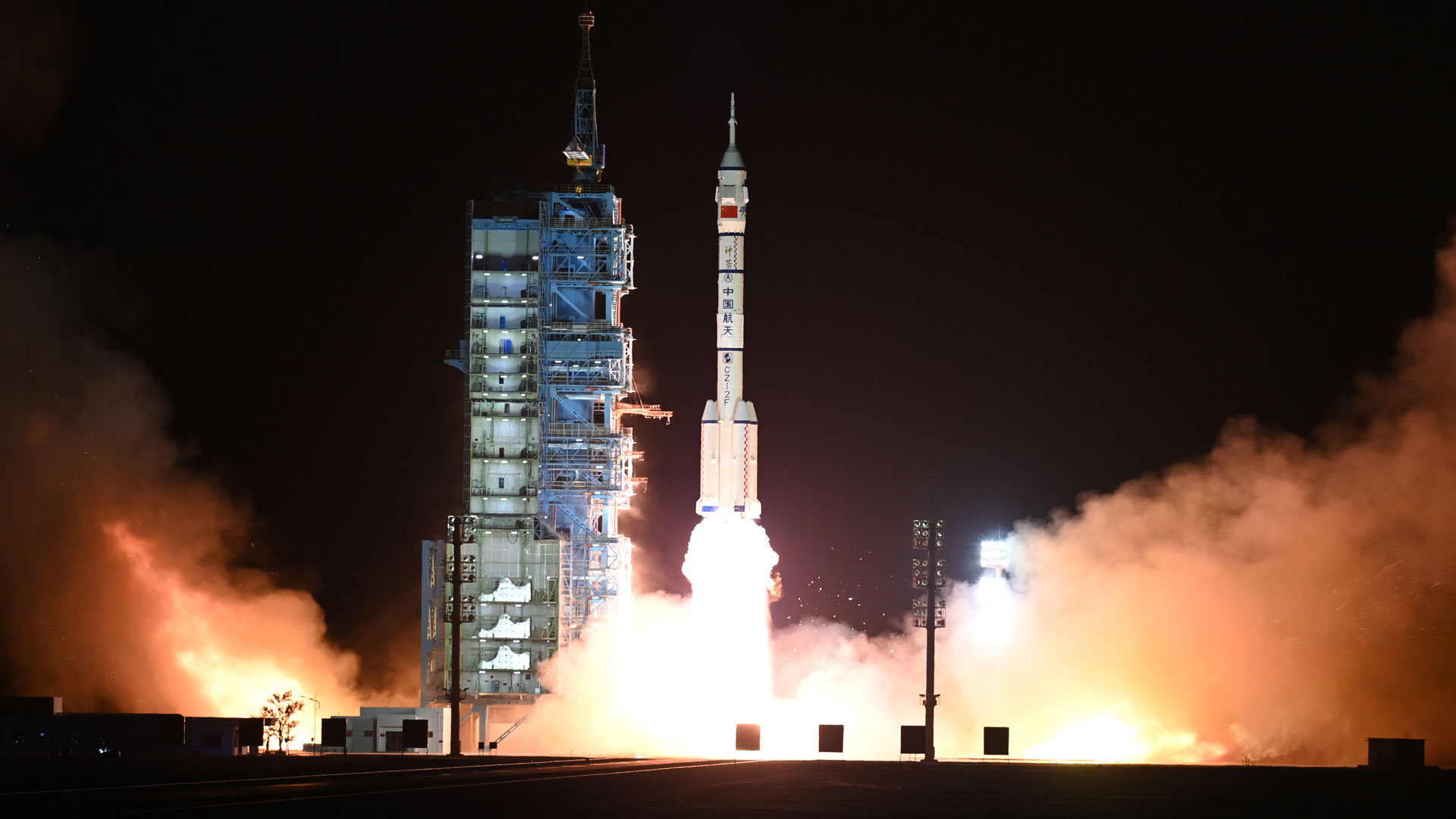 China Space Station: Shenzhou-15 manned spaceship launched