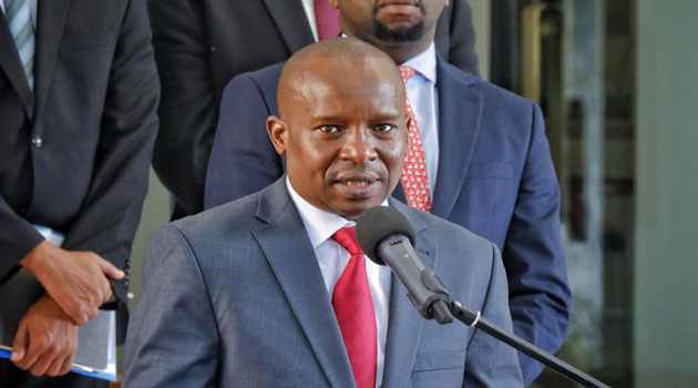 Kindiki declares illicit Brews threat to Country’s future