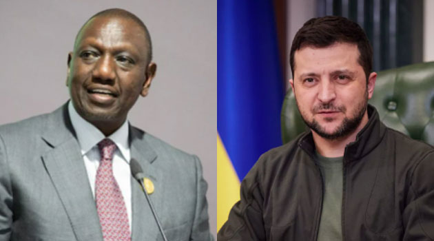 Ruto, Zelenskyy discuss creation of grain hubs in Africa