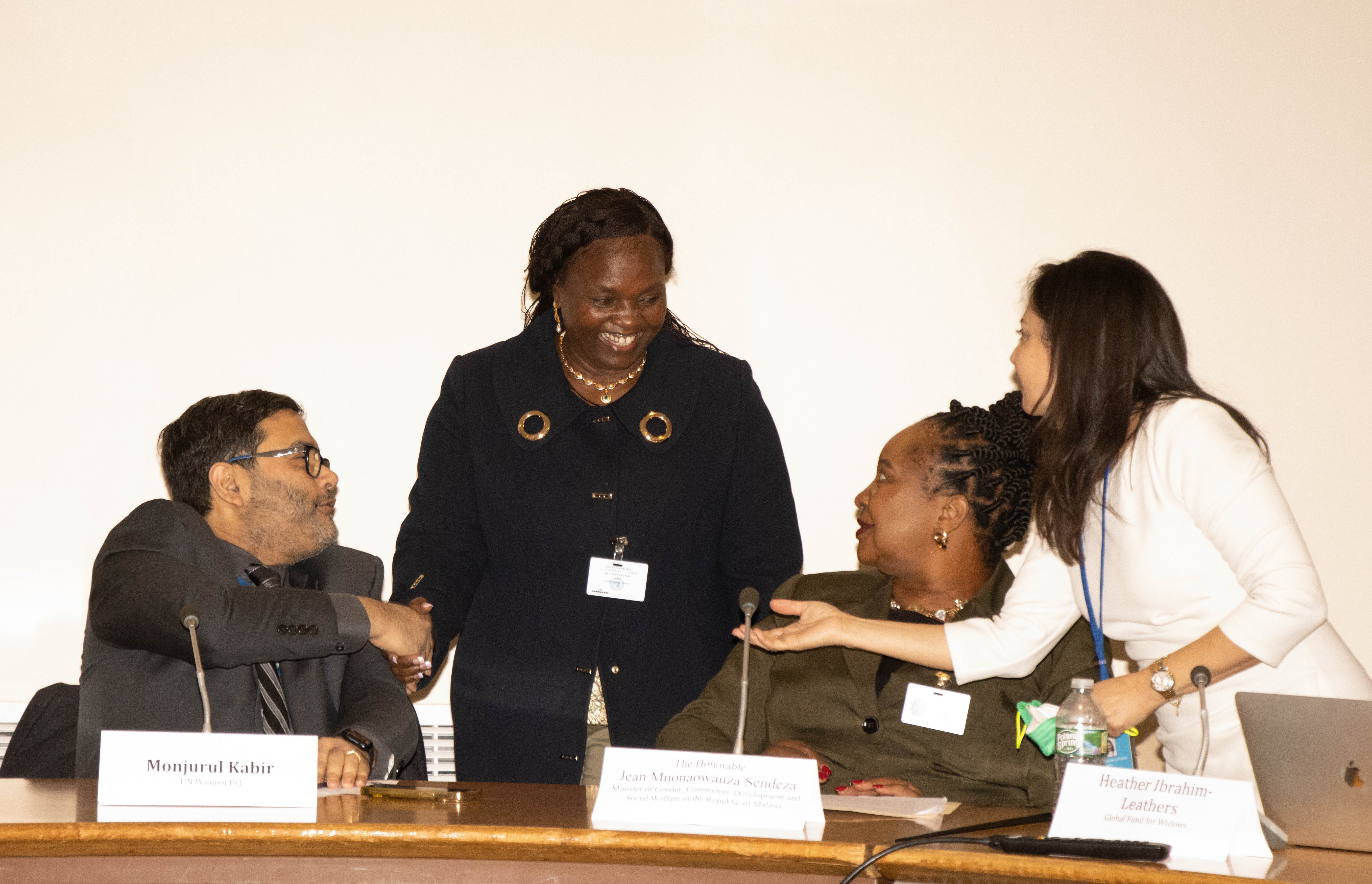 Second lady Dorcas asks UN member states to give attention to interventions that empower widows