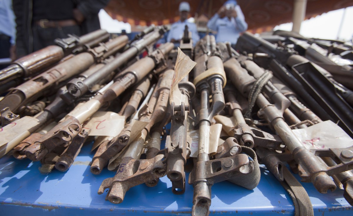 Tana River Resident surrenders Illegal Rifle to Authorities