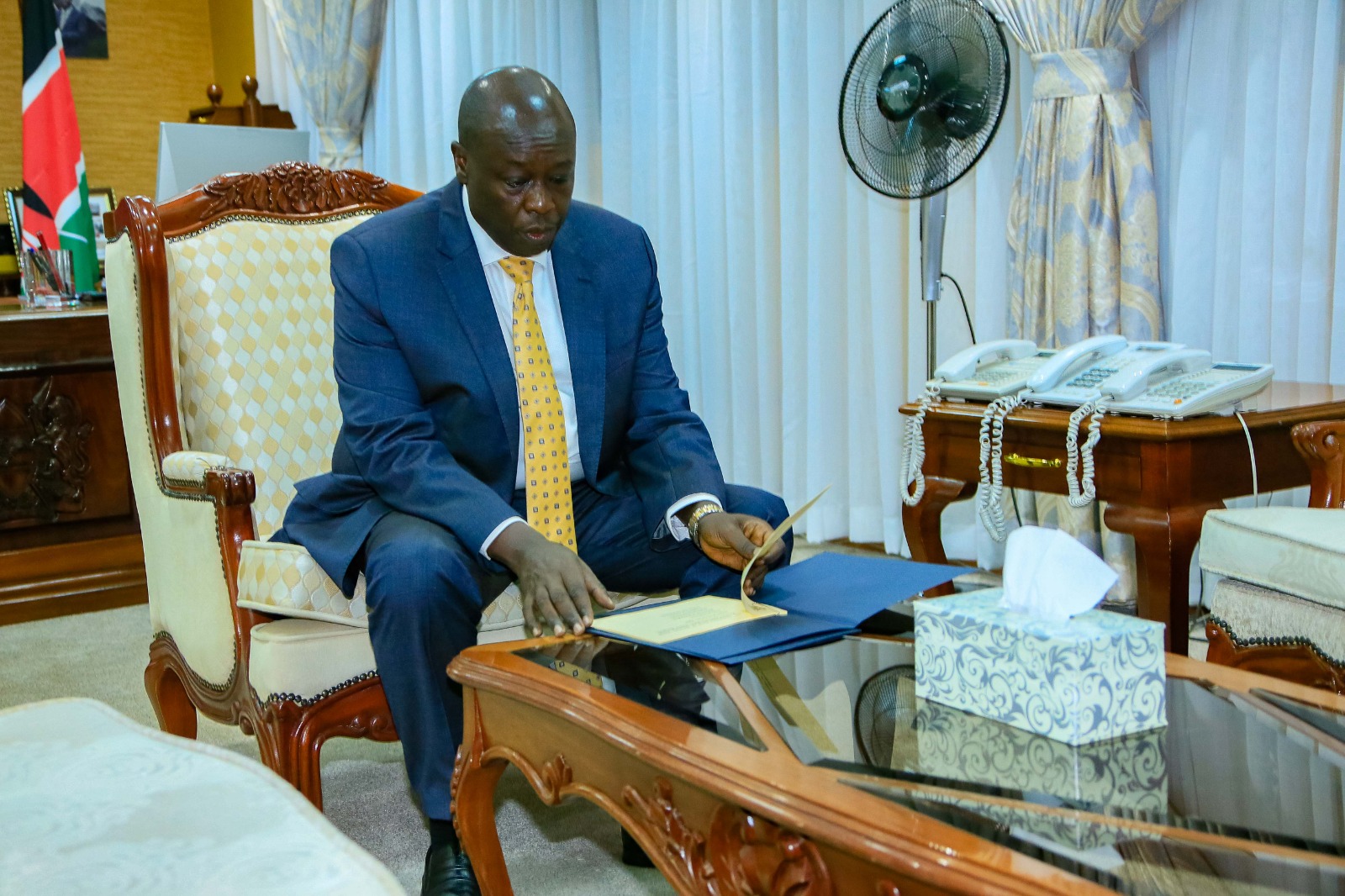 Gachagua urges Kenyans to go about businesses, assures them of security
