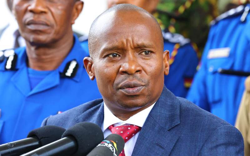 Kindiki says police not quick to secure Kenyatta family land as they were focused on Azimio demonstrations