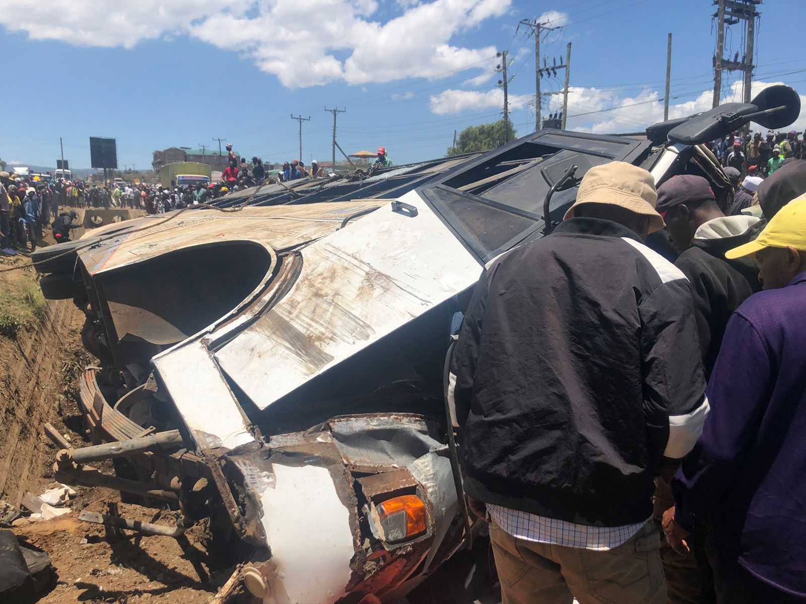 14 people dead after Pwani University bus rammed into three vehicles in Naivasha