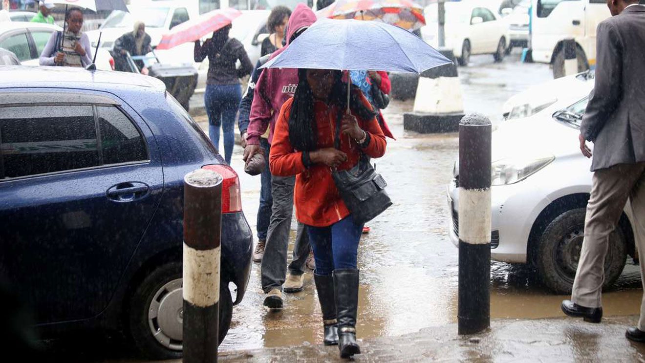 Kenya Met says rainfall expected over few areas in the country