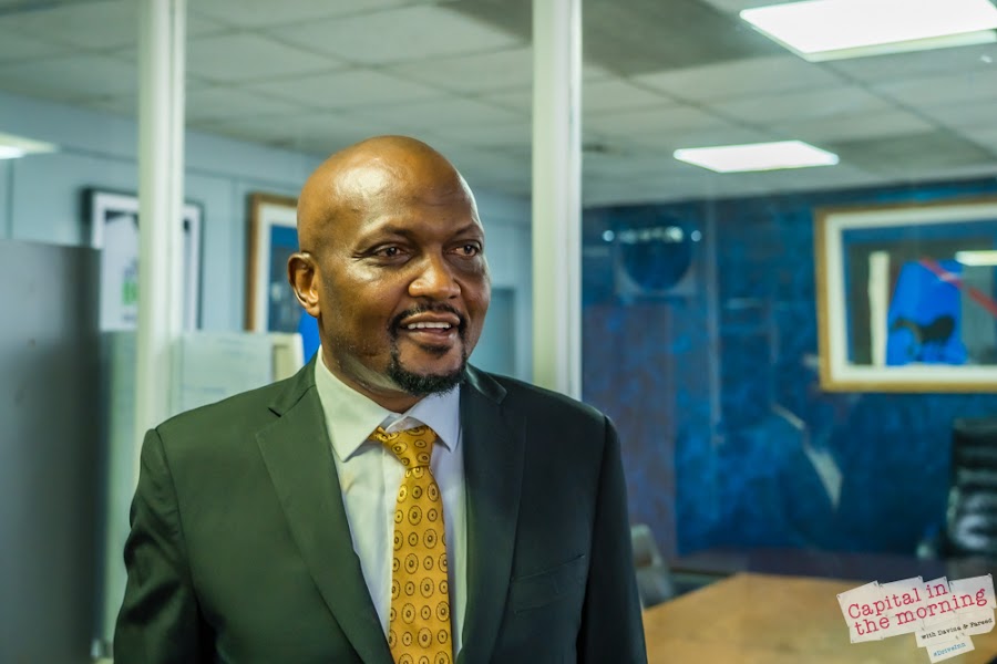 Trade CS Moses Kuria in studio [photos]