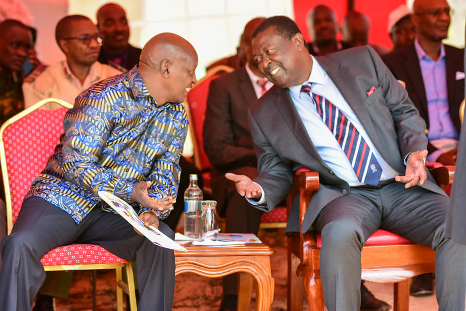 Mudavadi urges Raila to stick to original agreement with President Ruto