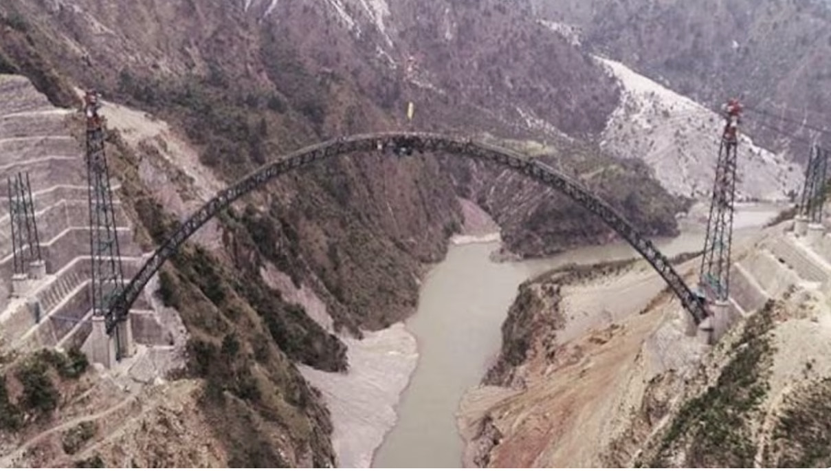 India’s world tallest rail bridge, 35 mt more than Eiffel Tower