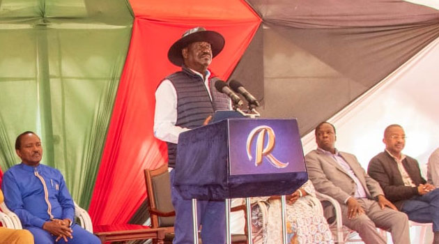 Raila on Tuesday demos: There will be no property destroyed this time