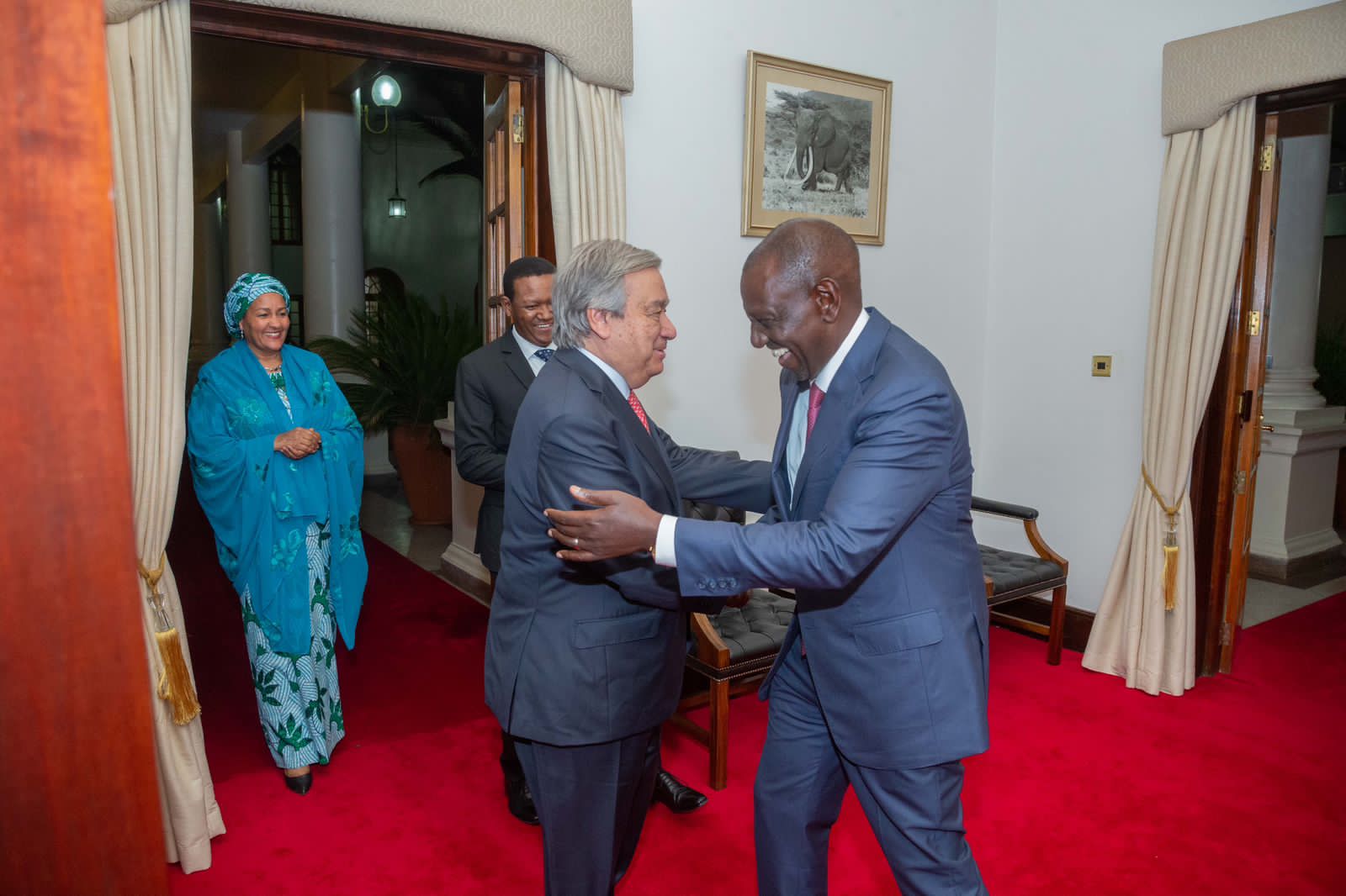 Ruto, Guterres discuss strengthening UN support for Haiti and DRC