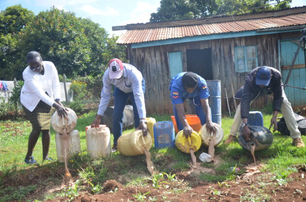 Govt destroys over 15,000 litres of illicit brew