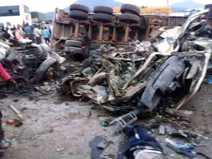 Over 50 dead after truck ploughs into a  market in Londiani, Kericho