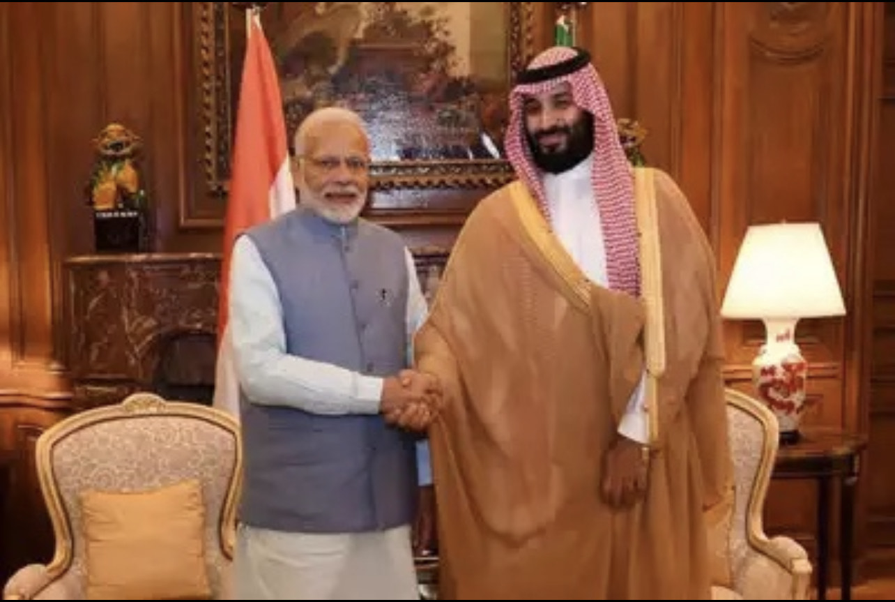 India’s Modi in bilateral talks with Saudi Crown Prince