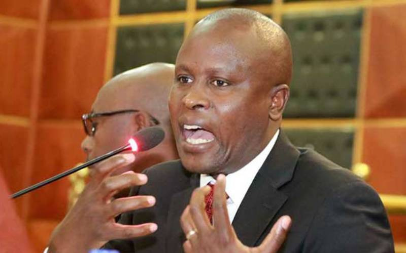 Kega-led Jubilee faction gives notice of withdrawal from Azimio