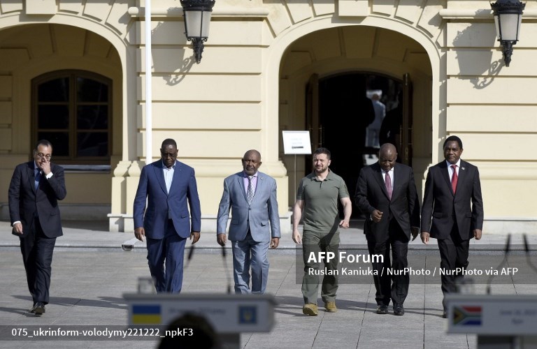 African leaders borrow leaf from China plan for Russia-Ukraine peace