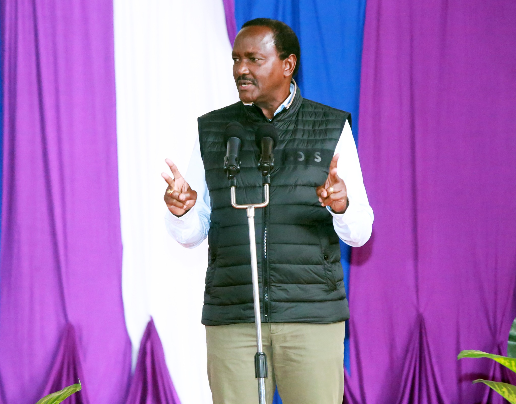Kalonzo says Azimio mulling taking IG Koome to ICC over killings during demos
