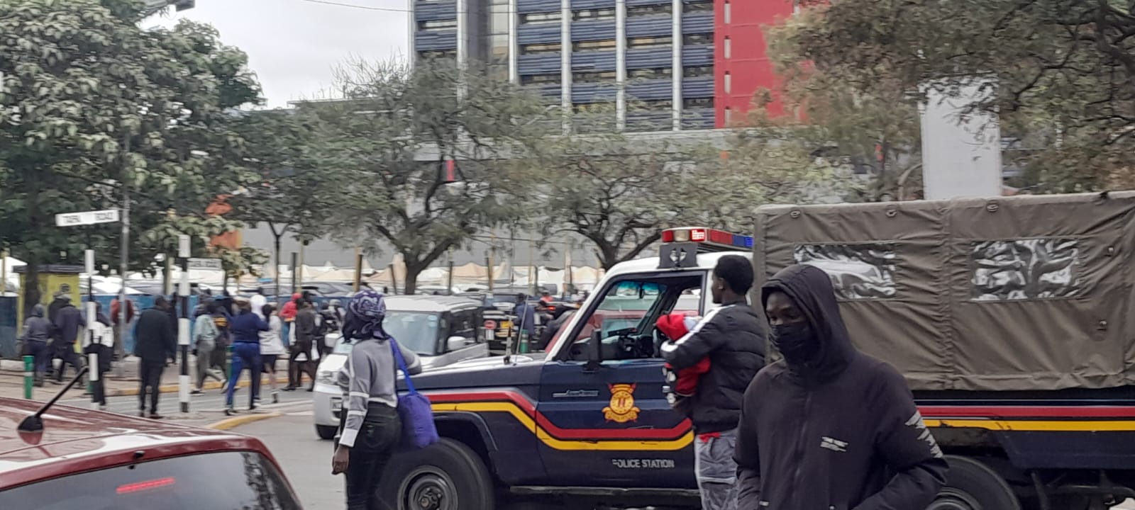 Police deployed to disperse hundreds queuing for World Coin data collection