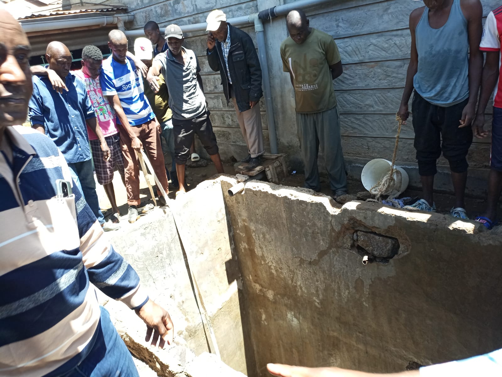 At least 6 dead after drowning in a well as they danced on a concrete slab in Ruiru