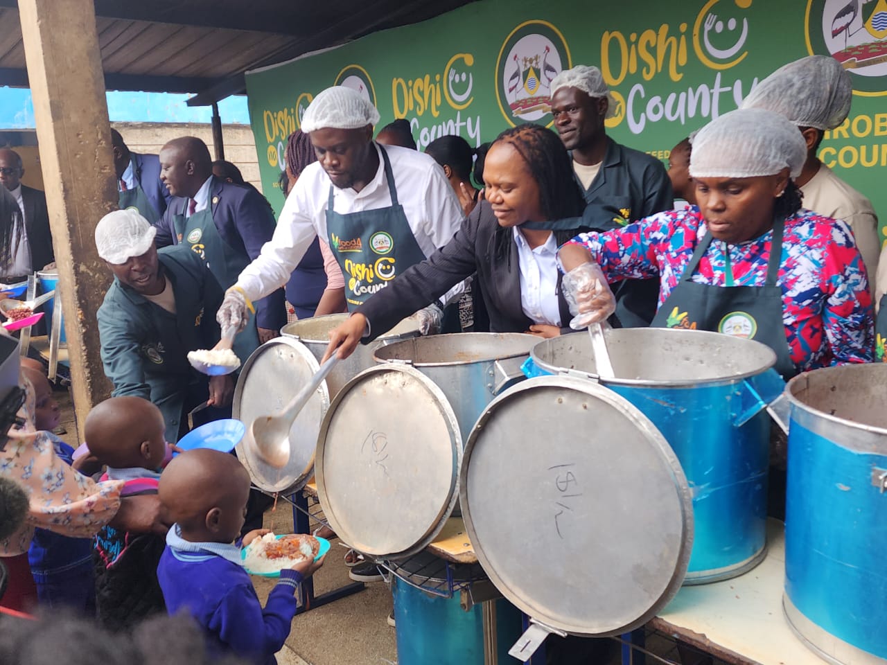 Sakaja to work with MP TJ Kajwang on School Feeding Program Bill