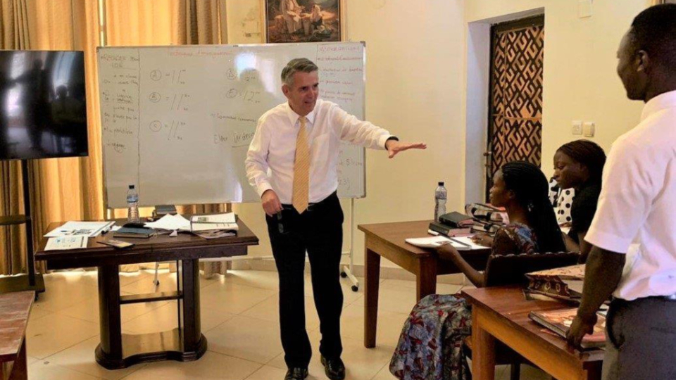 Elder Ian S. Ardern Begins New Assignment as President of the Africa Central Area