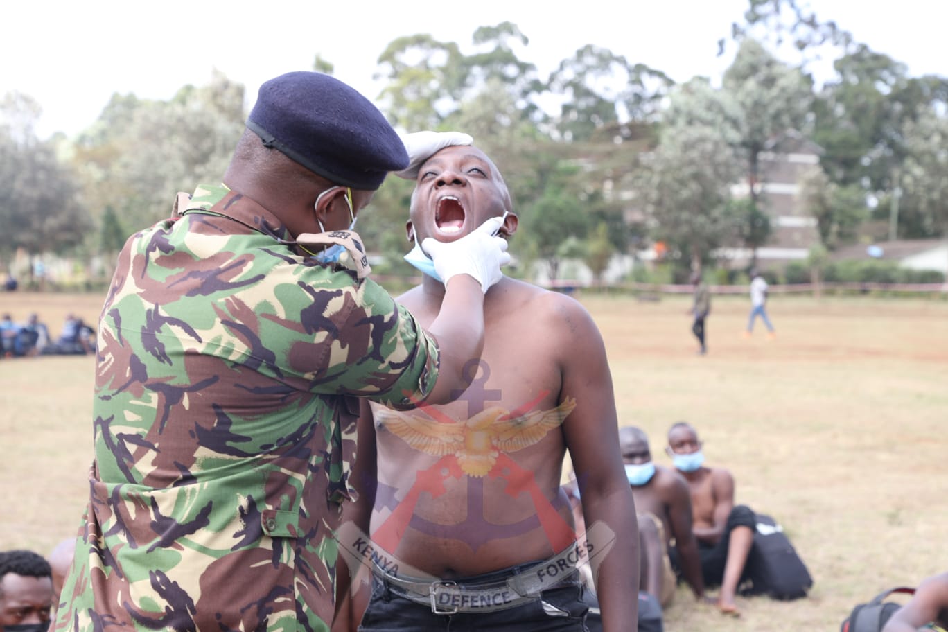 Warning! Sorry, you won’t join KDF if you have a tattoo, discoloured teeth