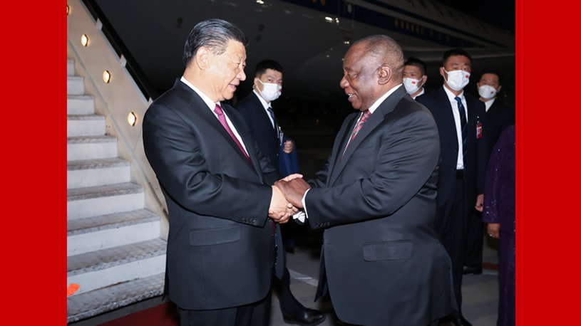 Xi awarded Order of South Africa