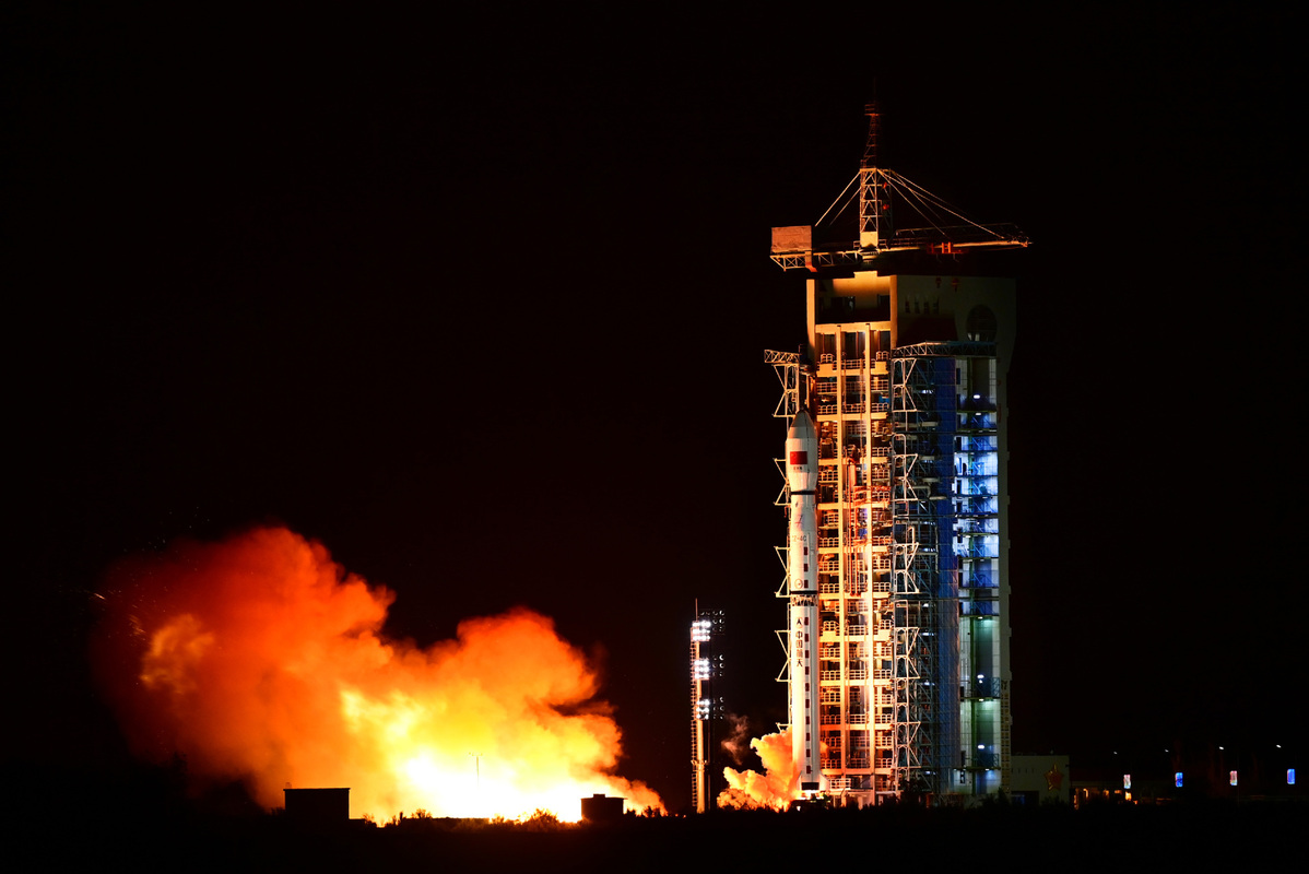 Remote-sensing satellite launched from Gobi Desert