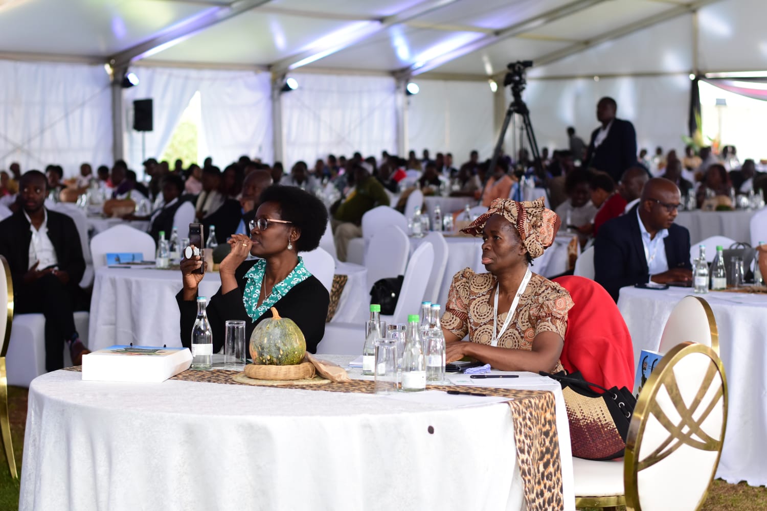 The attendants in the dialogue who included representatives from the private sector, government, civil society, and academia. The attendants in the dialogue who included representatives from the private sector, government, civil society, and academia.