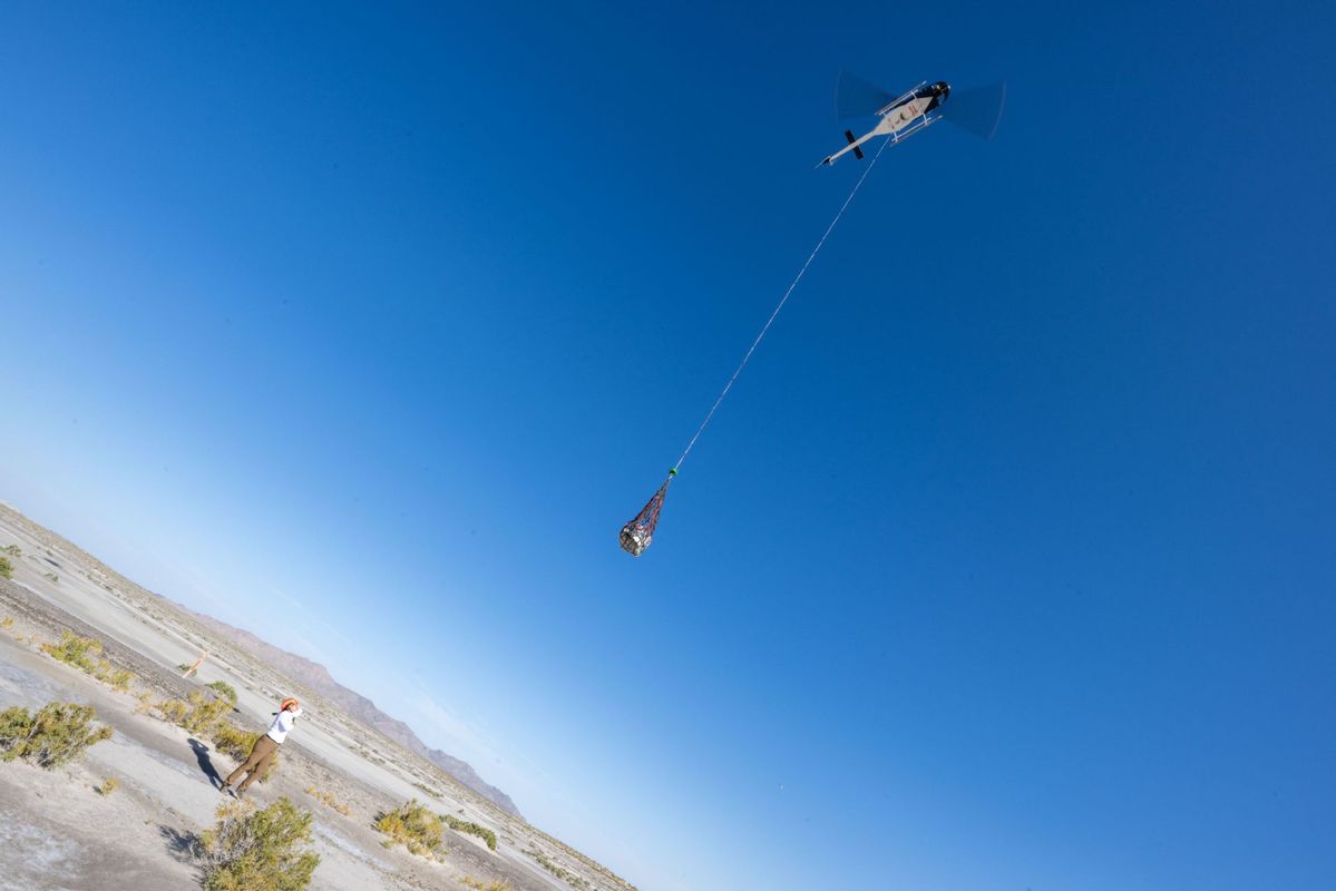 1st US asteroid sample mission returns sample to Earth