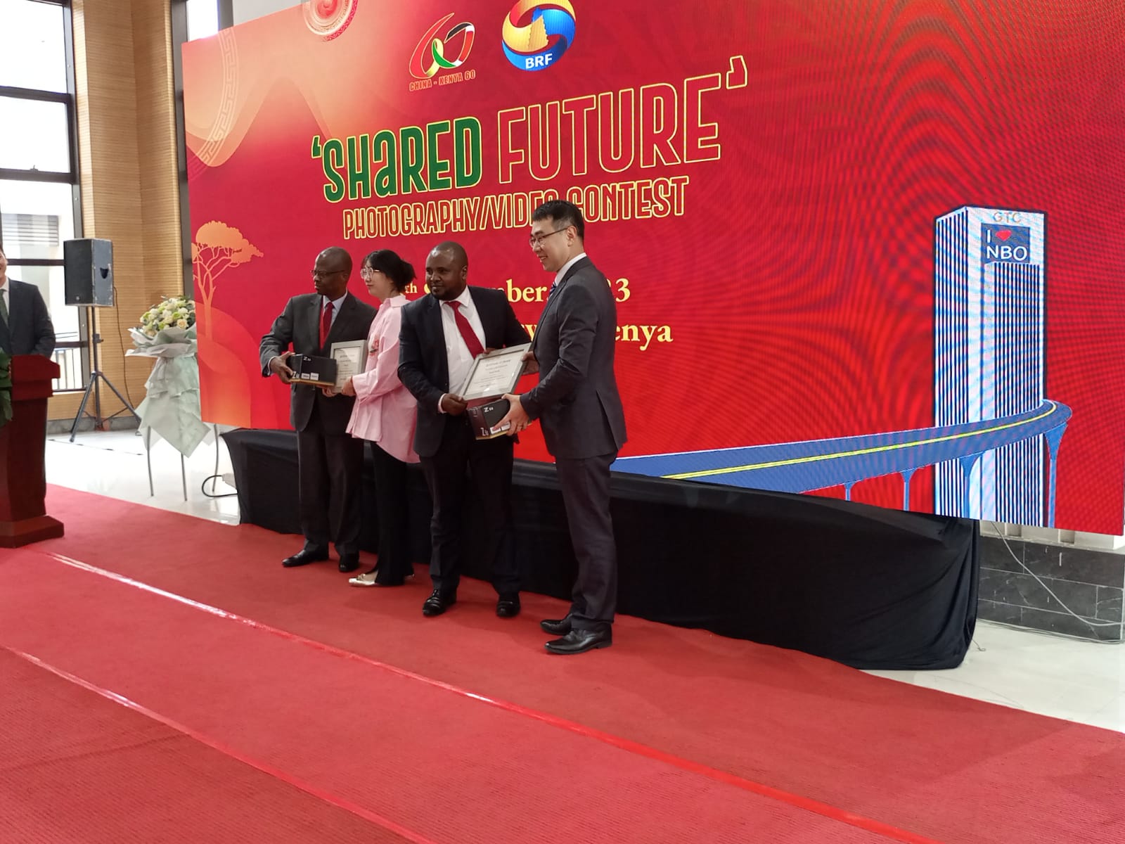 Kenyans, Chinese Winners of Shared Future Photography and Videography Contest 2023 awarded top prizes