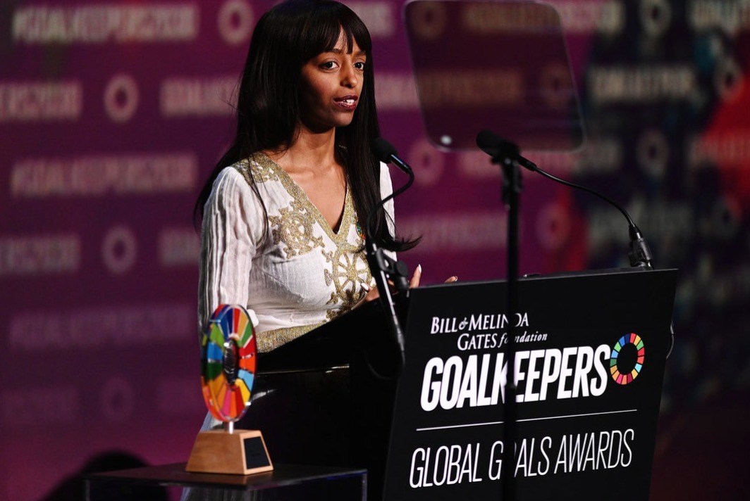 Goalkeepers changemaker Eden Tadesse’s Journey of empowering refugees through innovation
