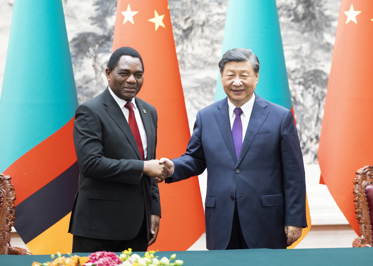 China, Zambia elevate ties to comprehensive strategic cooperative partnership