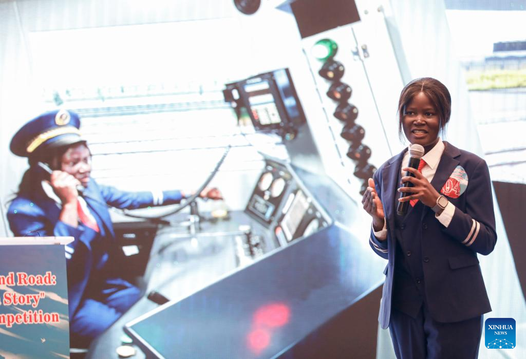 Kenya’s First Female Locomotive Driver Triumphs in 2023 ‘Belt and Road: My China Story Speech’ Competition