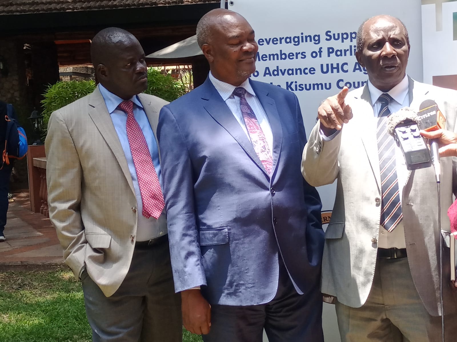 Section of Kisumu MPs pledge to work with govt to achieve UHC coverage