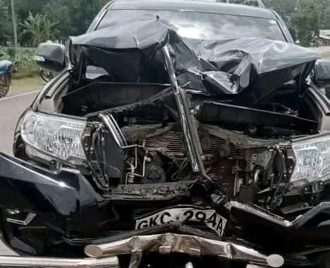 PS Mangeni in road accident that claims life of boda boda rider