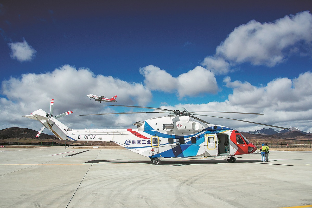 New versatile helicopter completes plateau tests – China Daily