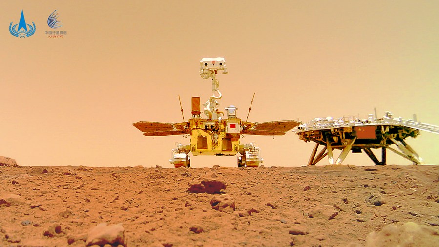 China’s Mars rover detects irregular wedges beneath red planet – China Daily