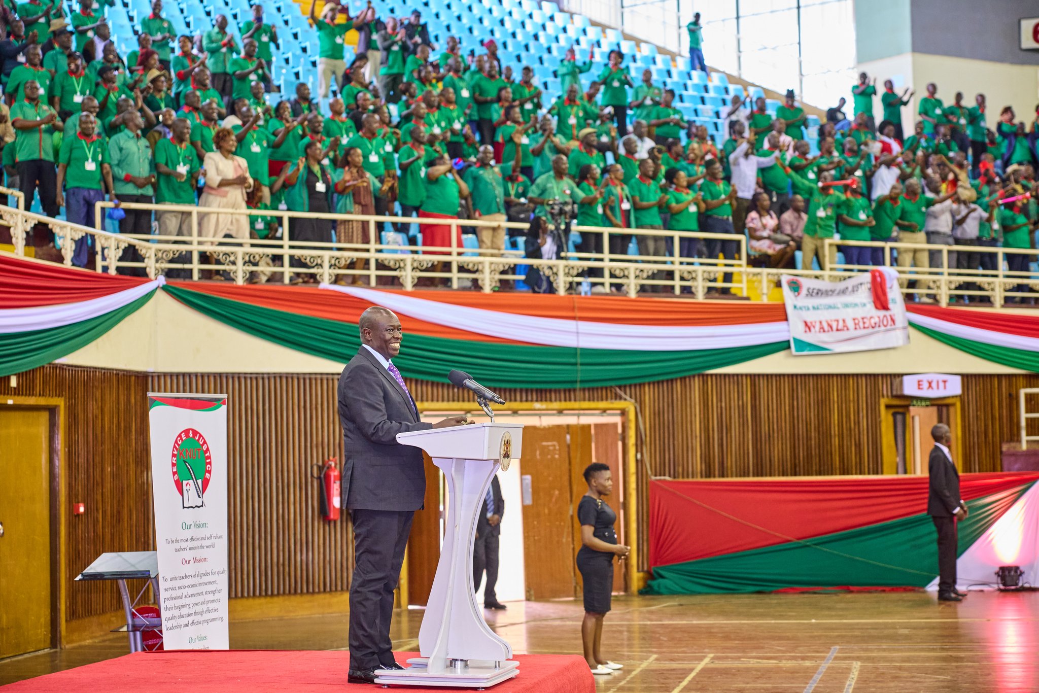 DP Gachagua assures teachers of their safety in areas facing security challenges